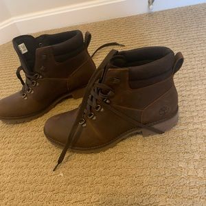 Timberland Brown Boots with Ortholote Size 9.5 Women’s
